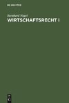 Wirtschaftsrecht I