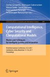 Computational Intelligence, Cyber Security and Computational Models. Models and Techniques for Intelligent Systems and Automation