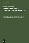 Die lustigen Weiber von Windsor. Das Wintermärchen. Titus Andronicus