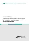 Anpassungsrelevante Klimaänderungen für städtische Baustrukturen und Wohnquartiere