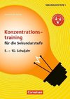 Konzentrationstraining für die Sekundarstufe