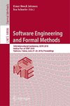 Software Engineering and Formal Methods