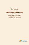 Psychologie der Lyrik