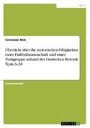 Übersicht über die motorischen Fähigkeiten einer Fußballmannschaft und einer Turngruppe anhand des Deutschen Motorik Tests 6-18