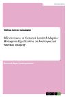 Effectiveness of Contrast Limited Adaptive Histogram Equalization on Multispectral Satellite Imagery