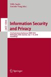 Information Security and Privacy