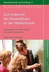 Zum Unterricht des Klassenlehrers an der Waldorfschule