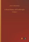 A Short History of Freethought