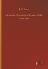 A Concise Chronicle of Events of the Great War