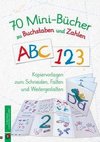 70 Minibücher zu Buchstaben und Zahlen