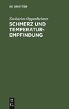 Schmerz und Temperaturempfindung