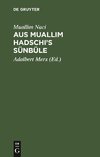 Aus Muallim Hadschi's Sünbüle