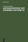 Anfangsgründe der höheren Arithmetik