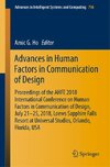 Advances in Human Factors in Communication of Design