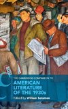 The Cambridge Companion to American Literature of the 1930s