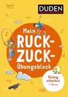 Mein Ruckzuck-Übungsblock Richtig schreiben 1. Klasse