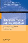 Optimization Problems and Their Applications