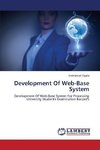 Development Of Web-Base System