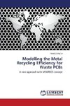 Modelling the Metal Recycling Efficiency for Waste PCBs