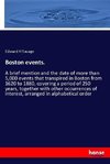 Boston events.