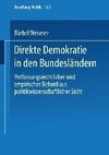 Direkte Demokratie in den Bundesländern