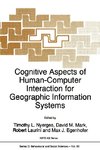 Cognitive Aspects of Human-Computer Interaction for Geographic Information Systems