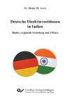 Deutsche Direktinvestitionen in Indien