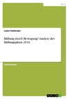 Bildung durch Bewegung? Analyse des Bildungsplans 2016