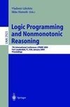 Logic Programming and Nonmonotonic Reasoning