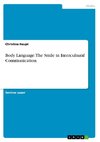 Body Language.The Smile in Intercultural Communication