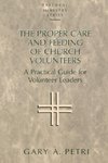 Proper Care and Feeding of Church Volunteers