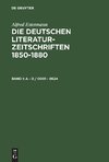 Die deutschen Literatur-Zeitschriften 1850-1880