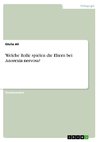 Welche Rolle spielen die Eltern bei Anorexia nervosa?