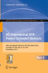 HCI International 2018 - Posters' Extended Abstracts