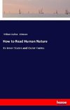 How to Read Human Nature