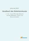 Handbuch der Notationskunde