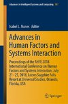 Advances in Human Factors and Systems Interaction