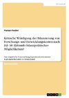 Kritische Würdigung der Bilanzierung von Forschungs- und Entwicklungskosten nach IAS 38. Eldorado bilanzpolitischer Möglichkeiten?