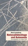 Nationalitätenfrage und Autonomie