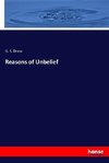 Reasons of Unbelief