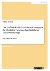 Der Einfluss der Herkunftsbezeichnung auf die Qualitätserwartung handgeführter Elektrowerkzeuge