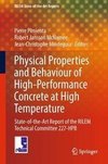 Physical Properties and Behaviour of High-Performance Concrete at High Temperature