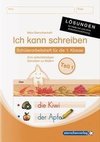 Ich kann schreiben Teil 1 Lösungen - für die Ausgabe mit und ohne Artikelkennzeichnung