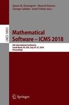 Mathematical Software - ICMS 2018