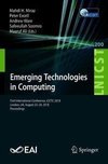 Emerging Technologies in Computing