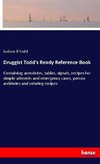 Druggist Todd's Ready Reference Book