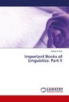 Important Books of Linguistics: Part II