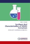 Synthesis And Characterization of VO(IV) Complexes