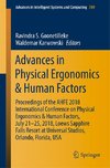 Advances in Physical Ergonomics & Human Factors