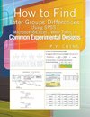 How to Find Inter-Groups Differences Using SPSS/Excel/Web Tools in Common Experimental Designs